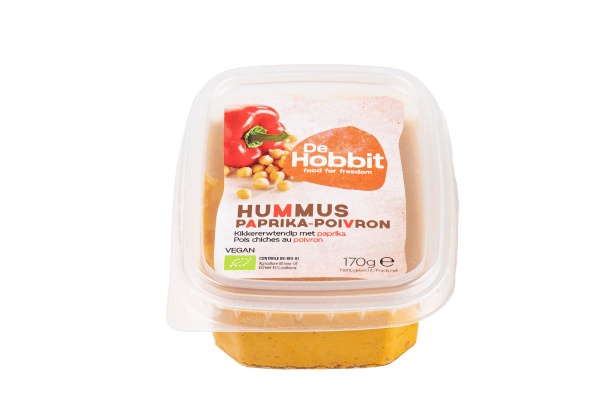 Hobbit Hummus poivrons bio 170g